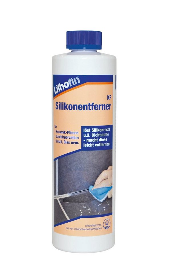 Lithofin LITHOFIN KF Silikonentferner, 500ml Naturstein-Reiniger Lithofin LITHOFIN KF Silikonentferner, 500ml Naturstein-Reiniger von Lithofin