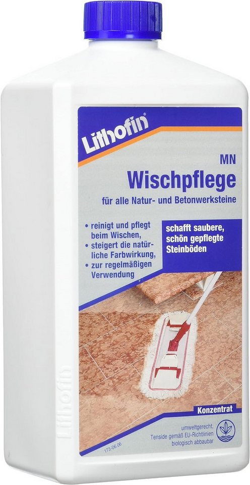 Lithofin Lithofin MN Wischpflege für alle Steinflächen 1 L Steinbodenreiniger von Lithofin