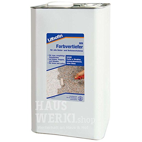 Lithofin MN Farbvertiefer 10 l - macht wasser & schmutzabweisend - lösemittelhaltig von Lithofin