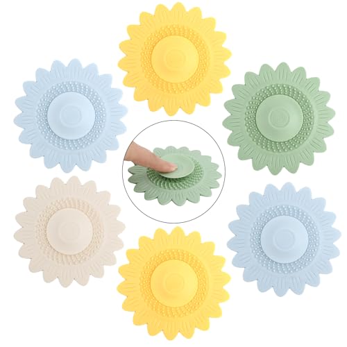 Litinliv Abflusssieb Silikon,Waschbeckenstöpsel mit Haarsieb Funktion, Universal Stöpsel für Spülbecken & Waschbecken,rutschfestes Silikonabflusssieb,Abfluss Stöpsel Badewanne und Waschbecken Litinliv Abflusssieb Silikon,Waschbeckenstöpsel mit Haarsieb Funktion, Universal Stöpsel für Spülbecken & Waschbecken,rutschfestes Silikonabflusssieb,Abfluss Stöpsel Badewanne und Waschbecken von Litinliv