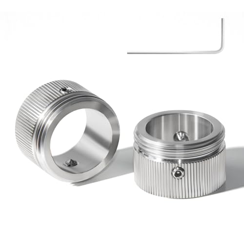 Litorange 2pcs 304 Edelstahl Heizungsventil adapter,Heizkörperventil Thermostatkopf mit den Streifen,Heizkörperthermostat RA Adapter auf M30*15 Litorange 2pcs 304 Edelstahl Heizungsventil adapter,Heizkörperventil Thermostatkopf mit den Streifen,Heizkörperthermostat RA Adapter auf M30*15 von Litorange