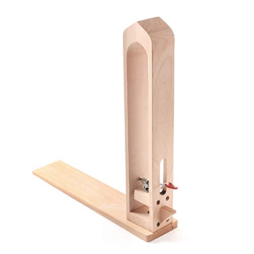 Leder Nähen Werkzeug Holz Halteclip Holz Leder Pony Lederwerkzeug Leder Handwerk Werkzeug Leder Naehen DIY Desktop Werkzeug für Nähen Nähen Lacing Behandlungen Handwerk (Gewöhnlicher Absatz) von Litthing