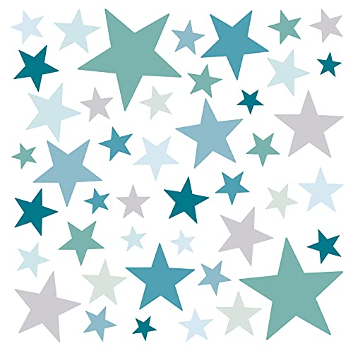 Little Deco Wandtattoo 60 Sterne mint grau DL391 Little Deco Wandtattoo 60 Sterne mint grau DL391 von Little Deco