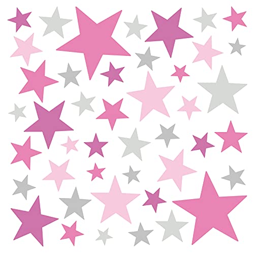 Little Deco Wandtattoo 60 Sterne pink rosa grau DL405 Little Deco Wandtattoo 60 Sterne pink rosa grau DL405 von Little Deco