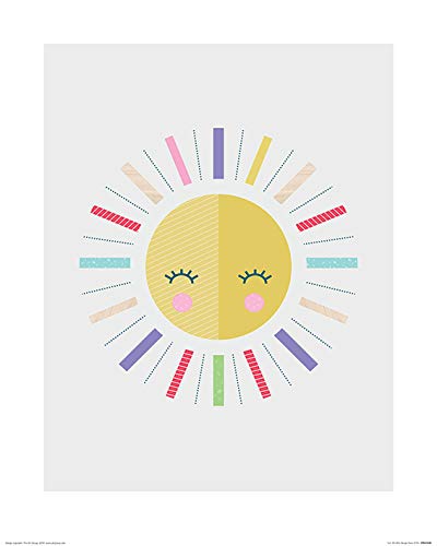Little Design Haus Kunstdruck, 40 x 50 cm (Sonne) von Little Design Haus