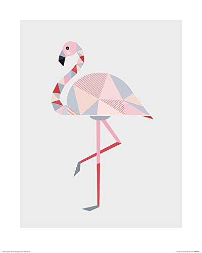 Little Design Haus Plakat Bedruckt 40 x 50 cm Flamand Rose von Little Design Haus