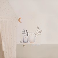 LITTLE DUTCH Wandtattoo "Wandsticker Set Forest Friends Good Night (45x40cm)" von Little Dutch