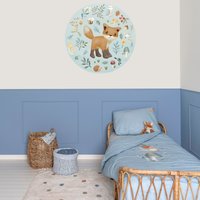 LITTLE DUTCH Wandtattoo "Wandsticker XL Forest Friends (100x100cm)" von Little Dutch