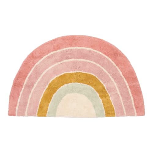 Little Dutch RU10954009 Teppich in Regenbogenform - rosa (80x130 cm) von Little Dutch