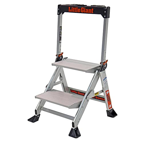 Tritthocker mit 2 Stufen, Höhe 79 cm, Jumbo Step Little Giant von Little Giant