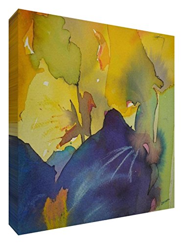 Feel Good Art "Farbe Medley" Gemälde von Künstler Val Johnson, mehrfarbig, 76 x 76 x 4 cm von Feel Good Art
