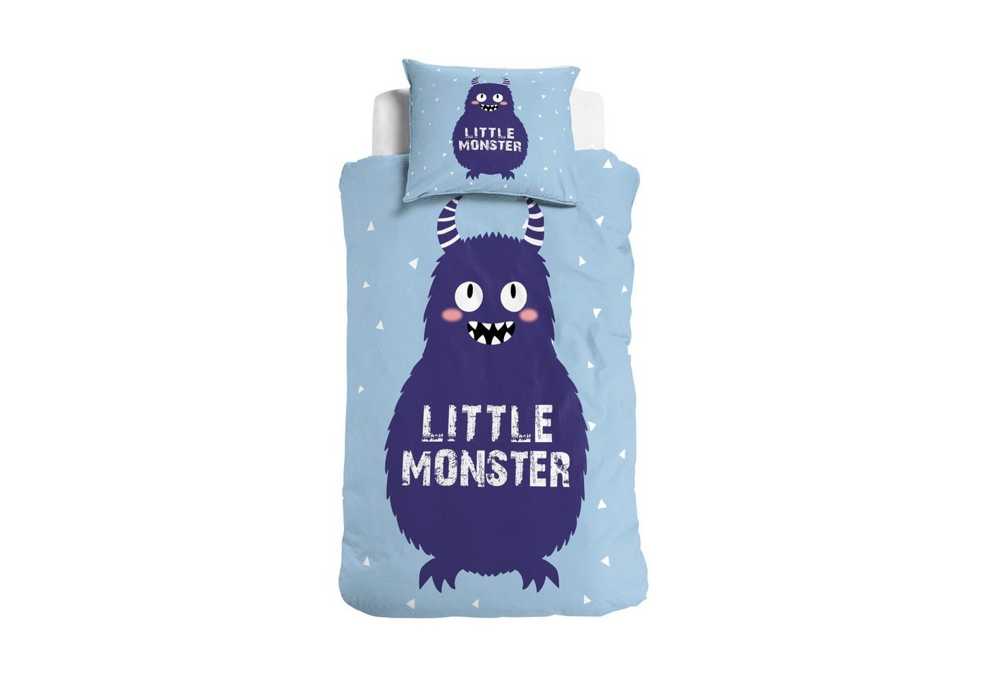 Kinderbettwäsche Little Monster Bettwäsche-Set, Little Monster, Ránforce, 2 teilig von Little Monster