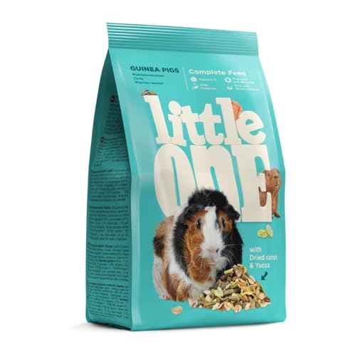 Little One Alleinfutter für Meerschweinchen | 400 g | Speziell für die Ernährungsanforderungen von Meerschweinchen | Zur Deckung des Nährstoffbedarfs Little One Alleinfutter für Meerschweinchen | 400 g | Speziell für die Ernährungsanforderungen von Meerschweinchen | Zur Deckung des Nährstoffbedarfs von Little One