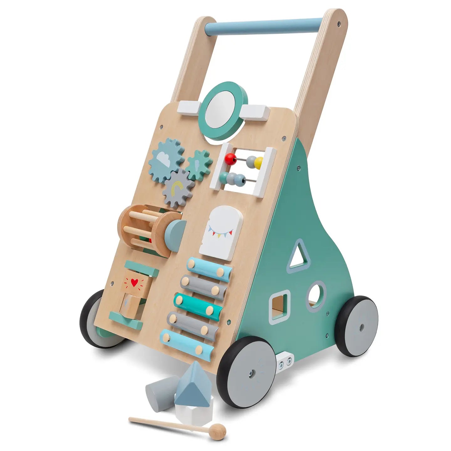 B-Ware Little One Lauflernwagen Motion Babywagen Gehhilfe Lauflernhilfe Kinder Holz von Little one