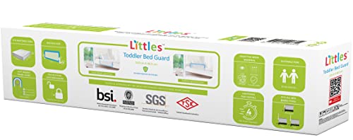 Littles bettgitter bettschutzgitter für Kinder und Baby. Faltbar/klappbar. 110 x 48.5 cm, Blau Littles bettgitter bettschutzgitter für Kinder und Baby. Faltbar/klappbar. 110 x 48.5 cm, Blau von littles