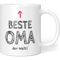 Beste Oma Der Welt - Tasse Geschenk Für Großmutter Von Enkel Geburtstag Muttertag Becher Kaffeetasse Beste Oma Der Welt - Tasse Geschenk Für Großmutter Von Enkel Geburtstag Muttertag Becher Kaffeetasse von LittleButStrong