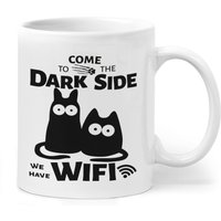 Geschenk Lustig Tasse Katzen - Come To The Dark Side We Have Wifi Kaffeebecher Mit Lustigem Spruch Geschenkideen Geburtstag Geschenk Lustig Tasse Katzen - Come To The Dark Side We Have Wifi Kaffeebecher Mit Lustigem Spruch Geschenkideen Geburtstag von LittleButStrong