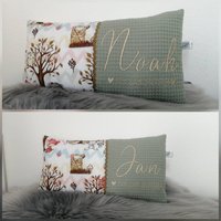 Personalisierte Geschenke, Kissen Personalisiert, Boho Waldtiere Personalisierte Geschenke, Kissen Personalisiert, Boho Waldtiere von LittleCandi