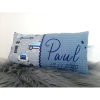 Polizei Kinderkissen, Personalisiertes Geschenk Zur Geburt Und Geburtstag von LittleCandi