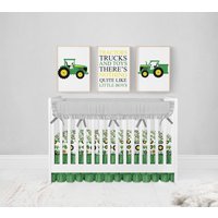 Traktor Kinderzimmer Dekor, 3Er Set Drucke, Baby Jungen Bauernhof Wand von LittleDarlingsUS