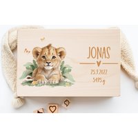 Personalisierte Baby Erinnerungskiste Design - Geschenk Zur Geburt, Taufgeschenk, Erinnerungsbox Baby, Namenskiste Aus Holz, Xhl1008 von LittleDecoWandtattoo