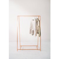 Kupferrohr A Rahmen Kleiderstange/Kleiderablage Kupferrohr A Rahmen Kleiderstange/Kleiderablage von LittleDeerInteriors