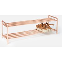 Kupferrohr Zwei-stufen-Schuhregal von LittleDeerInteriors