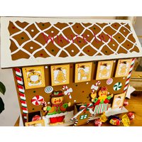 Lebkuchenhaus Adventskalender von LittleEmpireHomeware