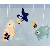 Ozean-Mobile - Babydekoration von LittleFoxForBaby