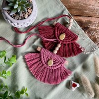 Mini Makramee/Deco Hänger Für Den Rückspiegel von LittleMacrameThings