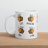 Abschiedsgeschenk Erzieherin Kinder Gruppe Personalisierte Tasse Namen Geschenk Für Erzieher Danke Kita Abschiedsgeschenke von LittleMathildaDE