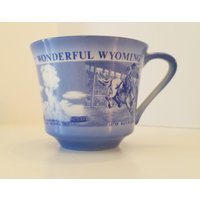 Wunderbare Wyoming, Teetasse, Tasse, Lassen Sie "Er Buck, Rodeo, Rodeo Souvenir, Wyoming Alte Treue, Lincoln Monument von LittleMissJackie