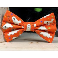 Boo Geist Hundefliege | Katzen Fliege Hundefliegen Halloween Hundeschleife Hundehalsband Hundehalstuch Haustier Bogen von LittleOsBows