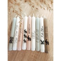 stabkerze Mit Schriftzug | Kerzen Individuell Personalisierte Beschriftete Geschenk Ostern stabkerze Mit Schriftzug | Kerzen Individuell Personalisierte Beschriftete Geschenk Ostern von LittlePeachDE