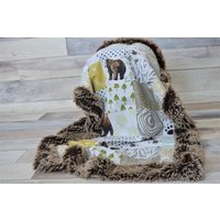 Bären Babydecke - Braunbär Decke Baby Shower Geschenk Bär Kinderzimmer Wald Junge Bären Babydecke - Braunbär Decke Baby Shower Geschenk Bär Kinderzimmer Wald Junge von LittlePeanutCompany