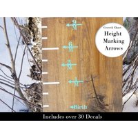 Jeder Altersmeilenstein Wachstums-Chart Marker Für Wachstums-Charts | Einfach Komplette Kollektion| Höhenmarkierungspfeile von LittlePrairieCraftCo