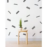 Party Confetti Zig Zag | Set Of 80 Wall Sticker Decal | Muster, Art, Girls Room, Boys Nursery Decal, Kids Room Patterns Party Confetti Zig Zag | Set Of 80 Wall Sticker Decal | Muster, Art, Girls Room, Boys Nursery Decal, Kids Room Patterns von LittleStickerBoy