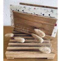 Holz - Serviettenhalter Oder Untersetzer Personalisierbar Als Set Möglich von LittleThingsofAnni
