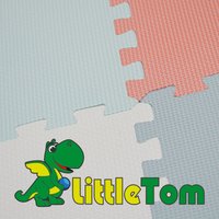 9 Teile Spielmatte Baby Puzzlematte - 30x30 Krabbelmatte Bodenmatte Kinderzimmer von LittleTom