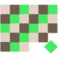 Littletom - 27 Teile Baby Kinder Puzzlematte ab Null - 30x30 Puzzle Spielmatte Krabbelmatte Littletom - 27 Teile Baby Kinder Puzzlematte ab Null - 30x30 Puzzle Spielmatte Krabbelmatte von LittleTom