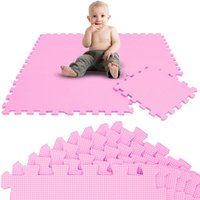 Littletom - 9 Teile Baby Kinder Puzzlematte ab Null - 30x30 Puzzle Spielmatte Krabbelmatte von LittleTom