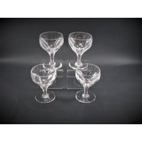 Thomas Webb Royal Yacht Schnapsglas 4Er Set Signiert von LittleTowneTreasures