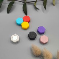 Kleine Sechseck Magnete Starke Farbige Einfache Kühlschrankmagnete Neodym-Magnete Kleine Sechseck Magnete Starke Farbige Einfache Kühlschrankmagnete Neodym-Magnete von LittleWoodSaar
