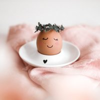 2x Eierbecher "Little Heart" von LittleWordsTypostore