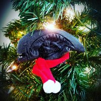 xenomorph Alien Inspirierter Weihnachtsbaum Harz Sehr Detaillierte Verzierung von Littlecorpsemagnets