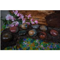 Kristalle Edelsteine Polychrom Jaspis Palmstones Ozean von Littlecrystalshop6