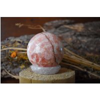 Kristalle Edelsteine Roter Calcit | Red Vein Calcite von Littlecrystalshop6