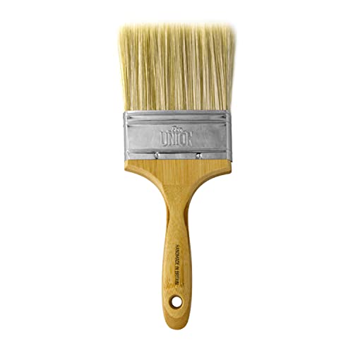 Ecobrushes Holzbürste mit Bambusgriff, umweltfreundlich, ideal für den Innen- und Außenbereich, 10,2 cm von Littlefair's