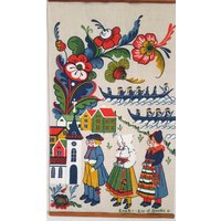 Lini Of Sweden Desing Von Lena R-R Handgedrucktes Und Signiertes Wandbild 60Er Jahre von Littleforall