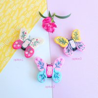 Schmetterling Magnet/Bunter Polymer Clay Kühlschrank Magnete Handgemachter von LittlepaclaysCo